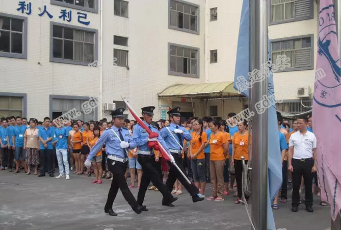 愛我祖國，威遠保安慶祝2016年“八一”建軍節(jié)！