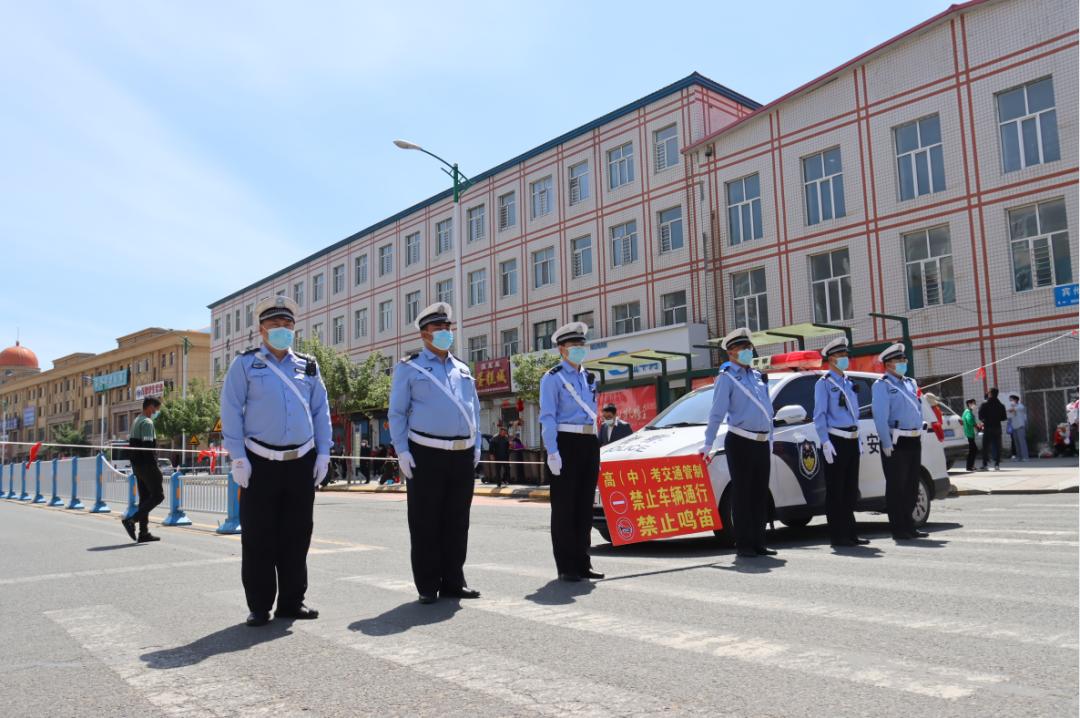 各地公安機(jī)關(guān)全力做好高考安保工作，全國萬余考點(diǎn)秩序井然